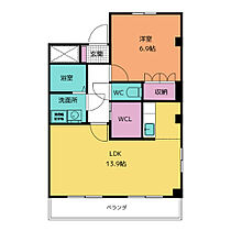 シトラスユノス  ｜ 愛知県名古屋市北区大我麻町（賃貸マンション1LDK・2階・50.96㎡） その2