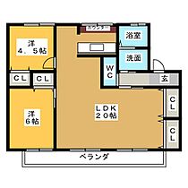 コンフォール光和  ｜ 愛知県名古屋市北区楠味鋺１丁目（賃貸アパート2LDK・2階・68.75㎡） その2