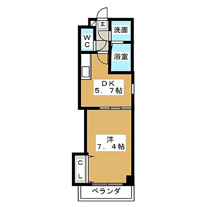 シャンブル白壁_間取り_0