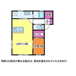JR越後線 関屋駅 徒歩1分 2階/-