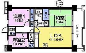 アプローズ大泉学園 213 ｜ 東京都練馬区東大泉６丁目4715（賃貸マンション3LDK・2階・61.00㎡） その1