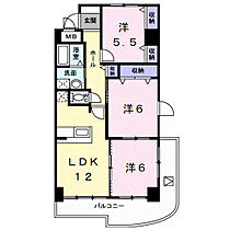 アズゥ－ル 401 ｜ 和歌山県和歌山市毛見999-3（賃貸マンション3LDK・4階・70.39㎡） その2