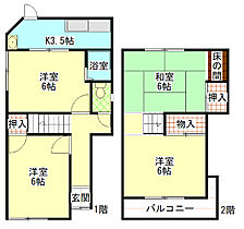 和歌山県紀の川市貴志川町前田（賃貸一戸建4K・1階・53.05㎡） その2