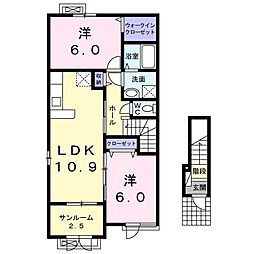 セレーノ・藤 2階/201