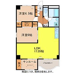 アウスピオーリ 3階