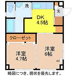 林マンション 2階/201