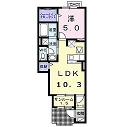 リヴァージュ　K 1階/104