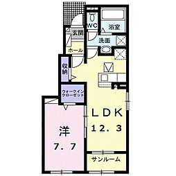 フェリス テレーノII 1階/101