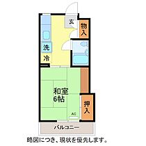 メゾン東山 101 ｜ 福井県福井市文京５丁目13-19（賃貸マンション1DK・1階・23.12㎡） その2