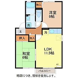 サザンヴィレッジ A棟 1階/102