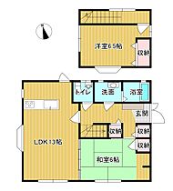 豊浦町大字川棚M貸家  ｜ 山口県下関市豊浦町大字川棚（賃貸一戸建2LDK・--・83.00㎡） その2