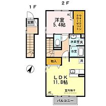 レイジー / コータン　コータン  ｜ 山口県下関市小月本町２丁目（賃貸アパート1LDK・2階・51.12㎡） その2