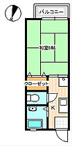 パークハイツA棟 202 ｜ 山口県下関市小月公園町（賃貸アパート1K・2階・20.46㎡） その2