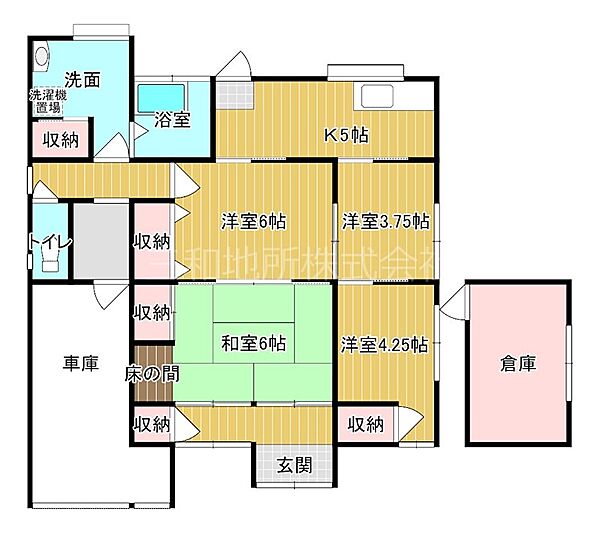 大坪本町F貸家 ｜山口県下関市大坪本町(賃貸一戸建4K・--・43.27㎡)の写真 その2