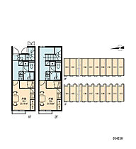 レオパレスシモツマ2番館 107 ｜ 茨城県下妻市下妻乙（賃貸アパート1K・1階・23.61㎡） その18