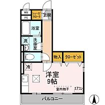 セジュールスクエア 101 ｜ 茨城県つくば市天久保2丁目13-5（賃貸アパート1R・1階・30.35㎡） その2