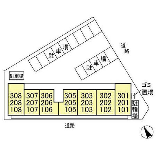 D-Room Saigou 102｜茨城県つくば市西郷(賃貸アパート1LDK・1階・40.07㎡)の写真 その19