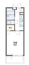 レオパレス並木 212 ｜ 茨城県つくば市並木3丁目26-15（賃貸マンション1K・2階・20.81㎡） その2