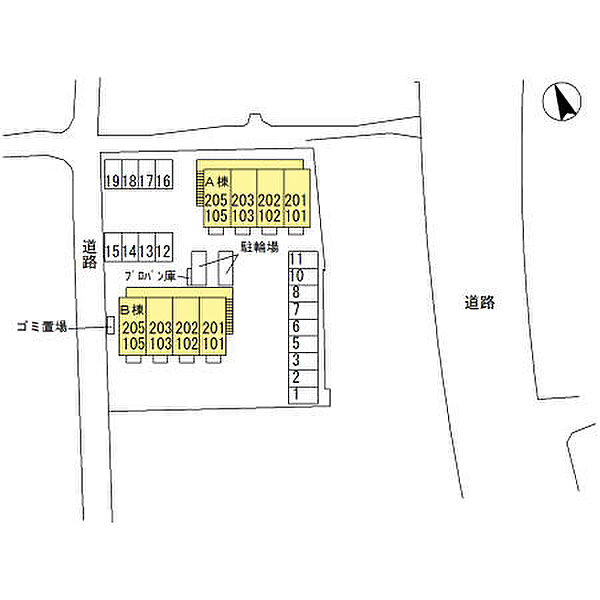 アルフォート Ａ 105｜茨城県猿島郡境町大字長井戸(賃貸アパート1R・1階・30.27㎡)の写真 その7