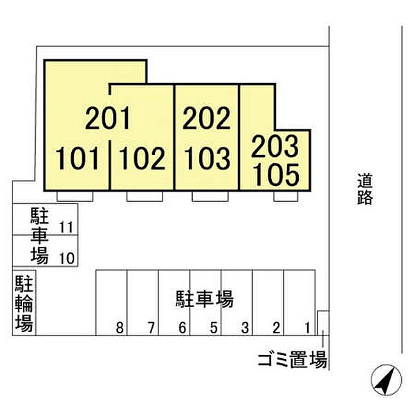 ソフィア 102｜茨城県つくば市松代4丁目(賃貸アパート1LDK・1階・41.19㎡)の写真 その20