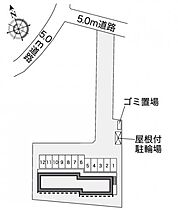 レオパレスサンロード 201 ｜ 千葉県野田市山崎1176-2（賃貸アパート1K・2階・23.18㎡） その3