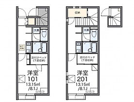 レオネクスト下妻アイビーシー 110 ｜ 茨城県下妻市坂本新田（賃貸アパート1K・1階・23.61㎡） その2