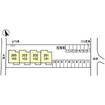 エルミタージュ 105 ｜ 茨城県筑西市稲野辺（賃貸アパート2LDK・1階・52.01㎡） その9