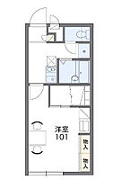 レオパレス沼崎 204 ｜ 茨城県守谷市松並1789-19（賃貸アパート1K・2階・23.18㎡） その2