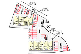 リクワイヤドV 102 ｜ 茨城県つくば市要（賃貸アパート1LDK・1階・50.14㎡） その22