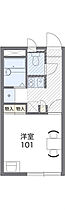 レオパレスブロッサム 105 ｜ 茨城県筑西市下川島828-14（賃貸アパート1K・1階・20.28㎡） その2