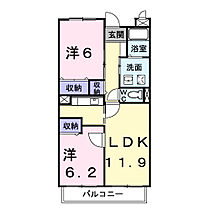 ブロッサム松山　Ｎ館 302 ｜ 茨城県石岡市若松2丁目14-25（賃貸マンション2LDK・3階・55.08㎡） その2