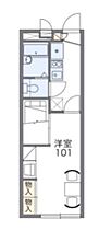 レオパレスさち 202 ｜ 茨城県牛久市猪子町798-3（賃貸アパート1K・2階・22.35㎡） その2