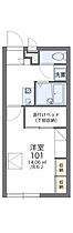 レオパレスナチュール 209 ｜ 茨城県土浦市永国（賃貸アパート1K・2階・23.18㎡） その2