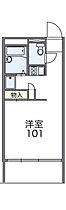 レオパレス錦 305 ｜ 茨城県土浦市田中1丁目（賃貸マンション1K・3階・20.28㎡） その2