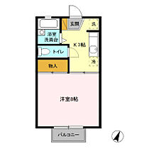 ライトハウス III 2103 ｜ 茨城県牛久市神谷6丁目40-2（賃貸アパート1K・1階・26.71㎡） その2