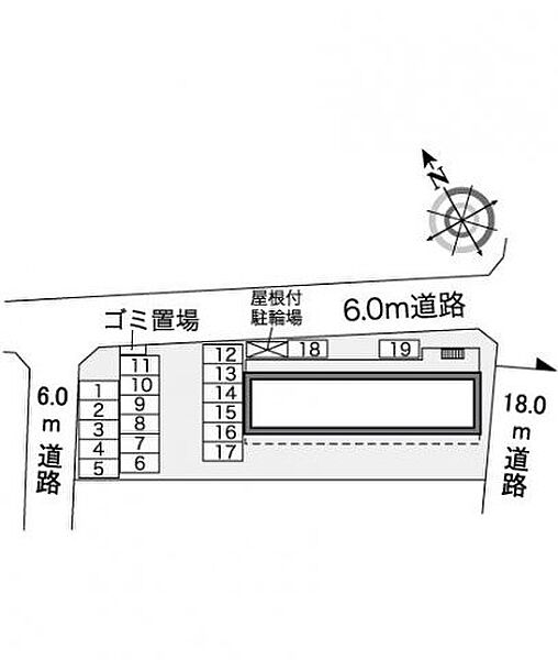 レオパレスソレーユ　II 208｜茨城県牛久市栄町1丁目(賃貸マンション1K・2階・23.18㎡)の写真 その22