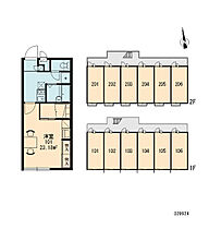 レオパレスコムティ 201 ｜ 茨城県土浦市木田余（賃貸アパート1K・2階・23.18㎡） その3