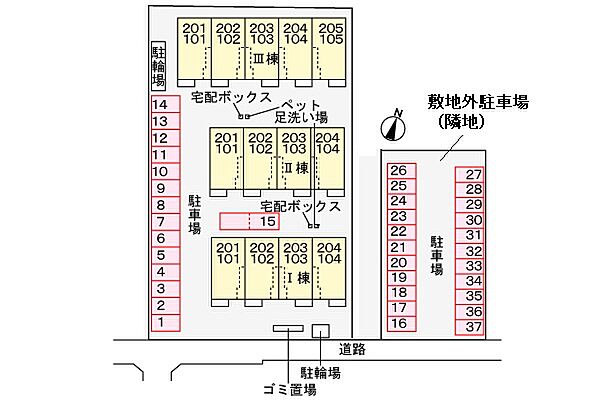 サン・シエル　III 105｜茨城県土浦市右籾(賃貸アパート1LDK・1階・50.01㎡)の写真 その29