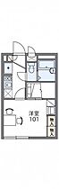 レオパレスティンカーベル 102 ｜ 茨城県稲敷郡阿見町中央8丁目2-8（賃貸アパート1K・1階・23.18㎡） その2