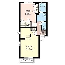 プレジオB 101 ｜ 茨城県龍ケ崎市佐貫町3734-2（賃貸アパート1LDK・1階・42.70㎡） その2