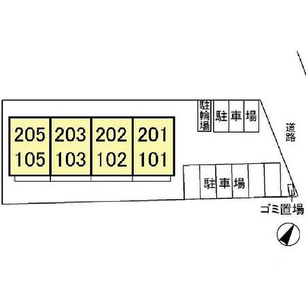 グランシャリオ 201｜千葉県柏市西原4丁目(賃貸アパート2LDK・2階・63.63㎡)の写真 その3