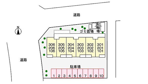 ブライト　セゾン 206｜千葉県柏市正連寺(賃貸アパート1LDK・2階・41.12㎡)の写真 その4