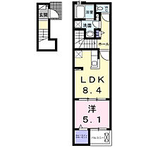 グレースヒルズ 202 ｜ 千葉県流山市長崎2丁目555-167（賃貸アパート1LDK・2階・38.81㎡） その2