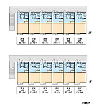 レオパレスグリーンドゥ 201 ｜ 千葉県柏市大井1921-1（賃貸アパート1K・2階・23.18㎡） その3