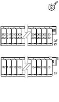 ミランダフェリーチェ 110 ｜ 千葉県柏市十余二254-924（賃貸マンション1R・1階・27.80㎡） その3