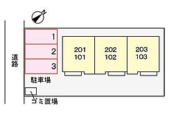 La　Pace（ラ　パーチェ） 102 ｜ 千葉県柏市篠籠田962-1（賃貸アパート1LDK・1階・36.11㎡） その19