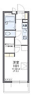 レオパレスR&T 205 ｜ 千葉県柏市柏279-127（賃貸マンション1K・2階・20.81㎡） その2