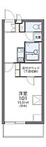 レオパレスソレイユ柏I 203 ｜ 千葉県柏市船戸2丁目6-8（賃貸マンション1K・2階・26.08㎡） その2