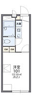 レオパレスベルフローラI 208 ｜ 千葉県柏市豊四季121-1（賃貸アパート1K・2階・19.87㎡） その2