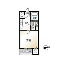 MQuarto柏 203 ｜ 千葉県柏市明原3丁目11番23（賃貸アパート1K・2階・21.19㎡） その2